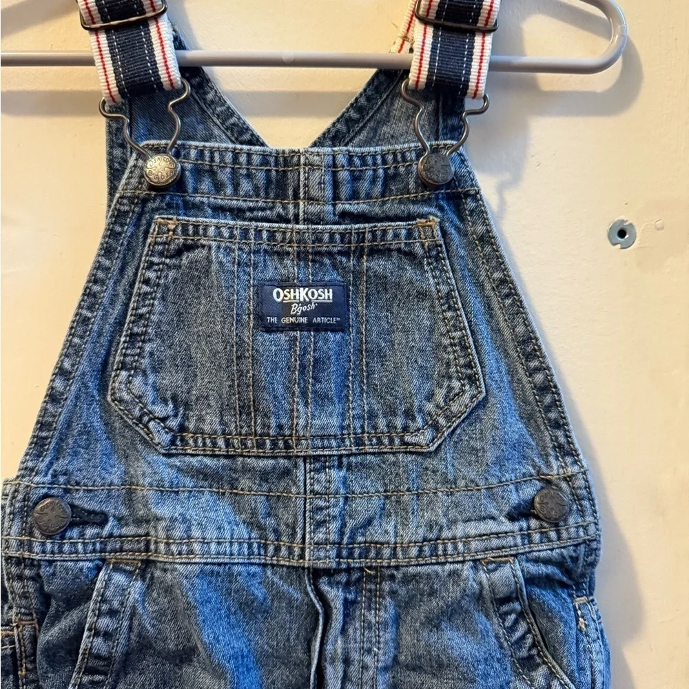 Oshkosh B’Gosh Denim Overalls - Size 18 months